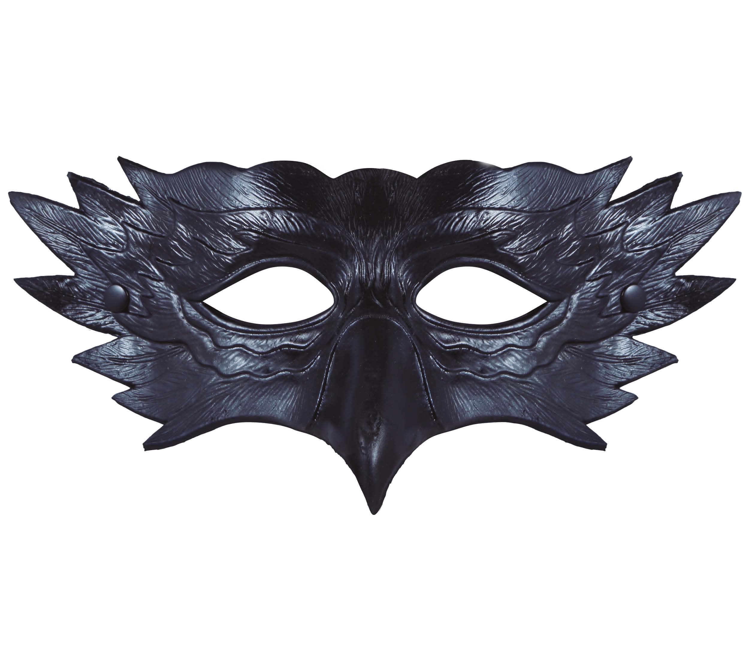 Halvmaske, sort ugle, skum