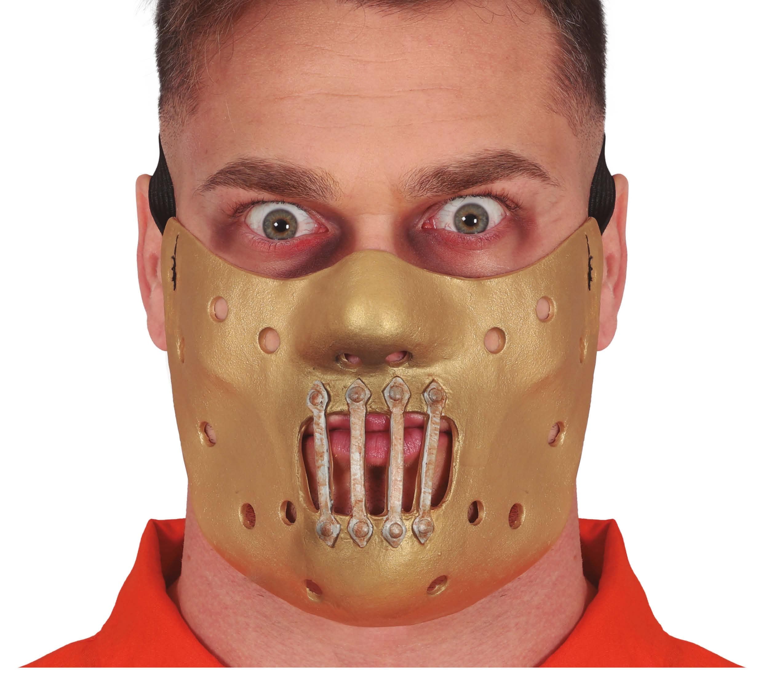 Halvmaske, morder, latex