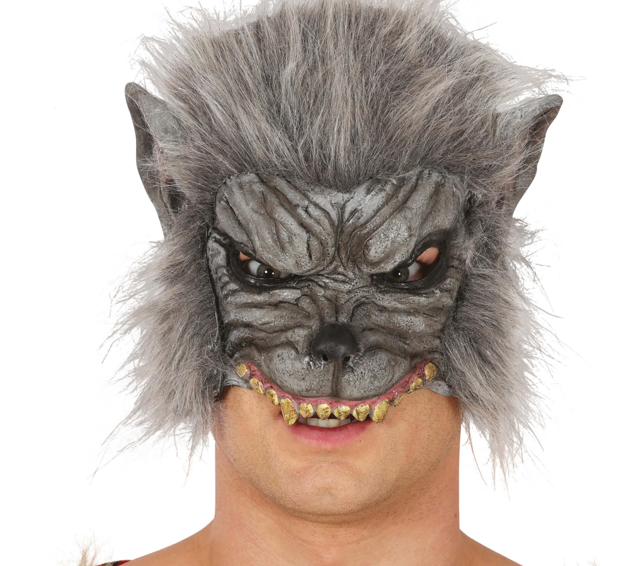 Halvmaske, varulv, vinyl