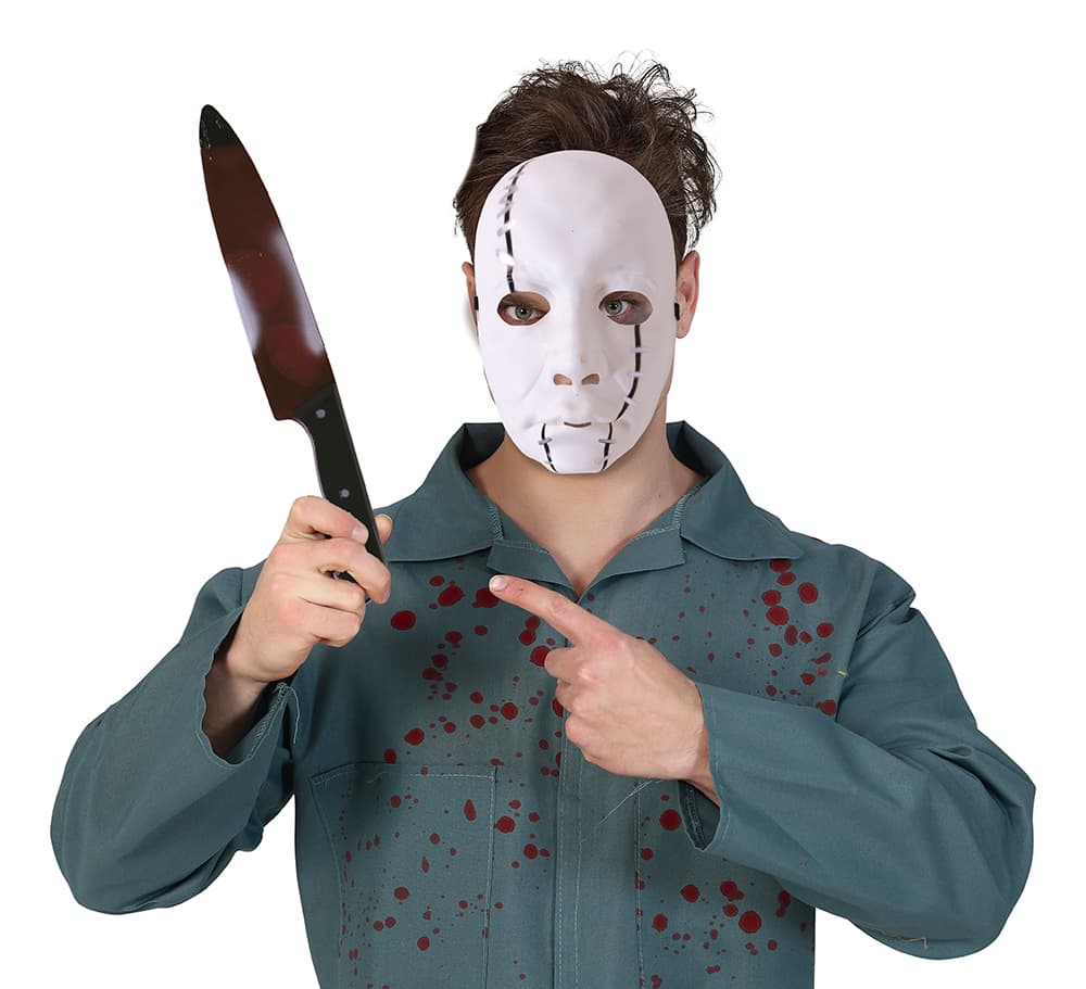 Dræbersæt, maske med kniv