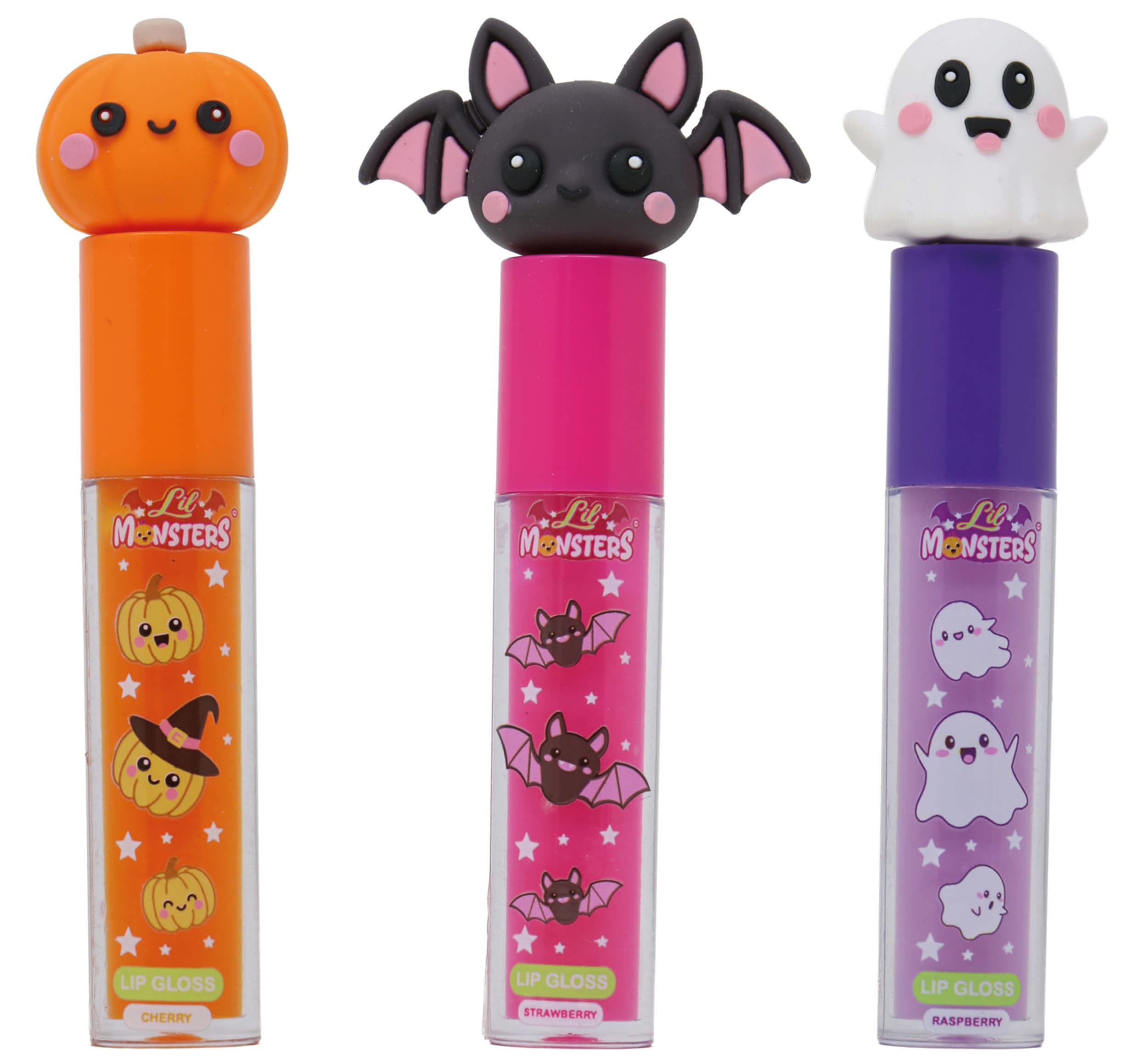 Lil Monsters lipgloss til børn, assorterede motiver
