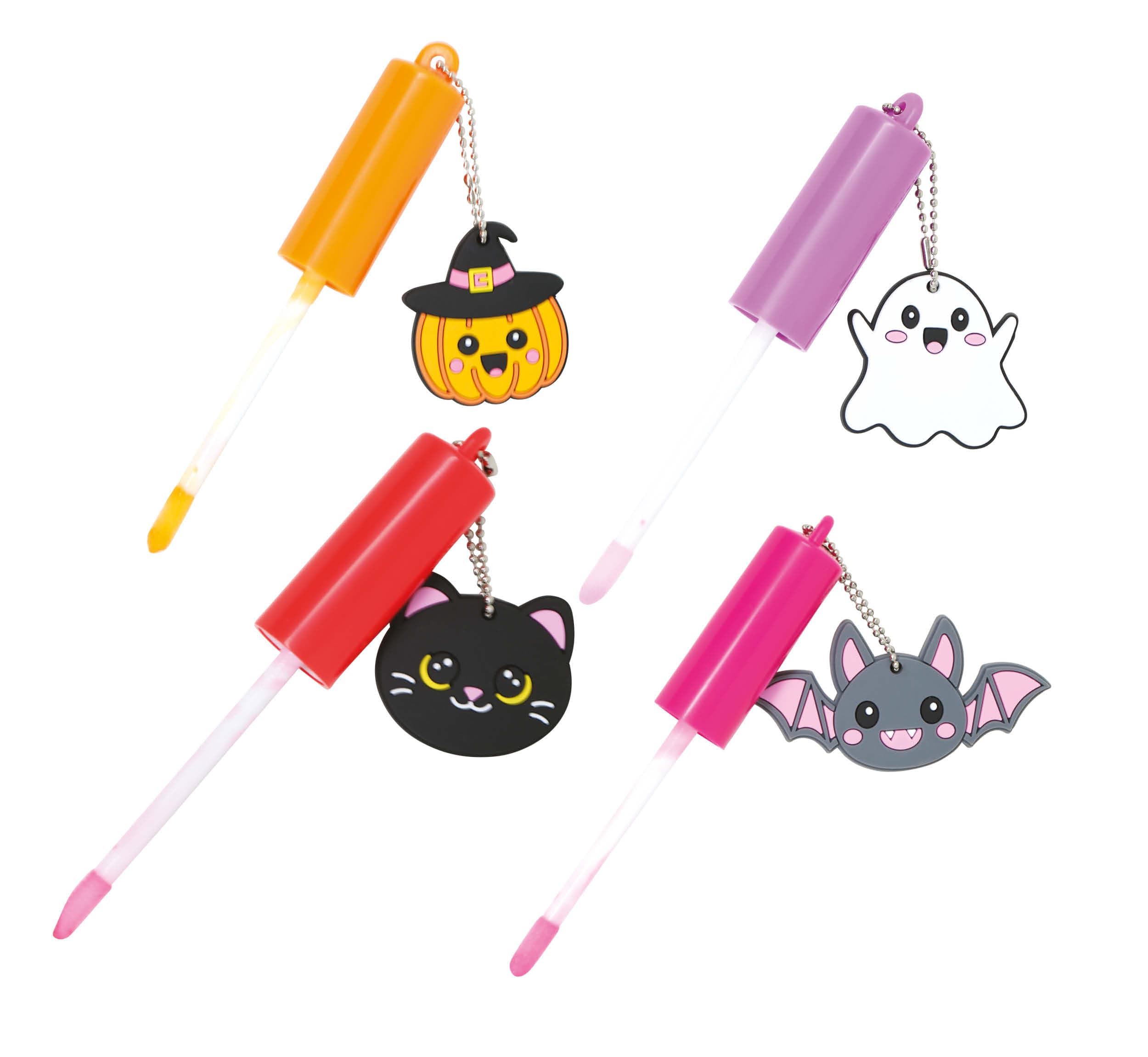 Lil Monsters lipgloss med vedhæng, assorterede motiver