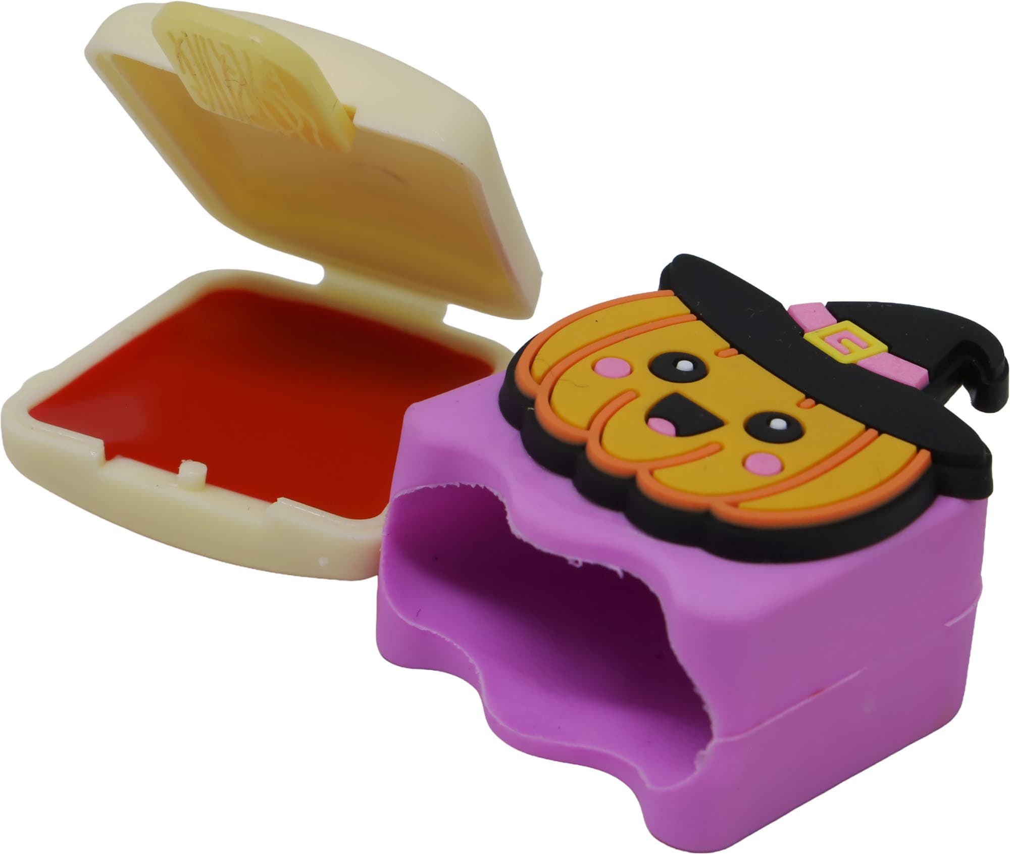 Lil Monsters læbepomade formet som is, græskar, jordbær, til børn