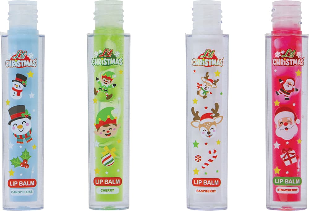 Lil Xmas lipgloss med vedhæng, assorterede motiver