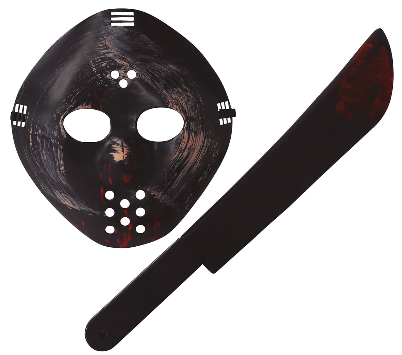 Sæt med maske og machete 54 cm