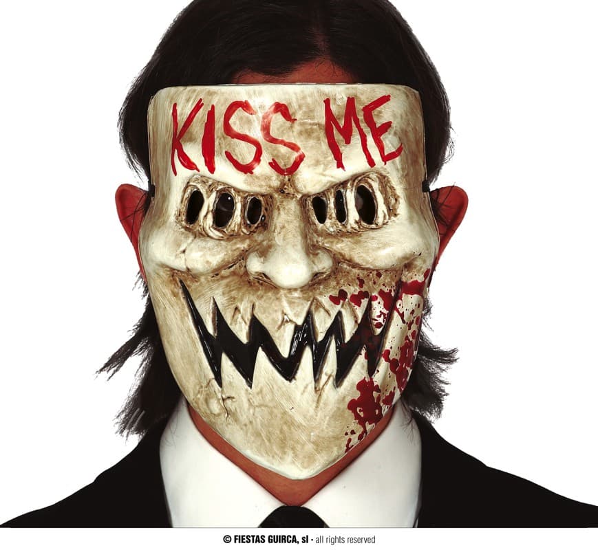 PVC-maske "Kiss Me"