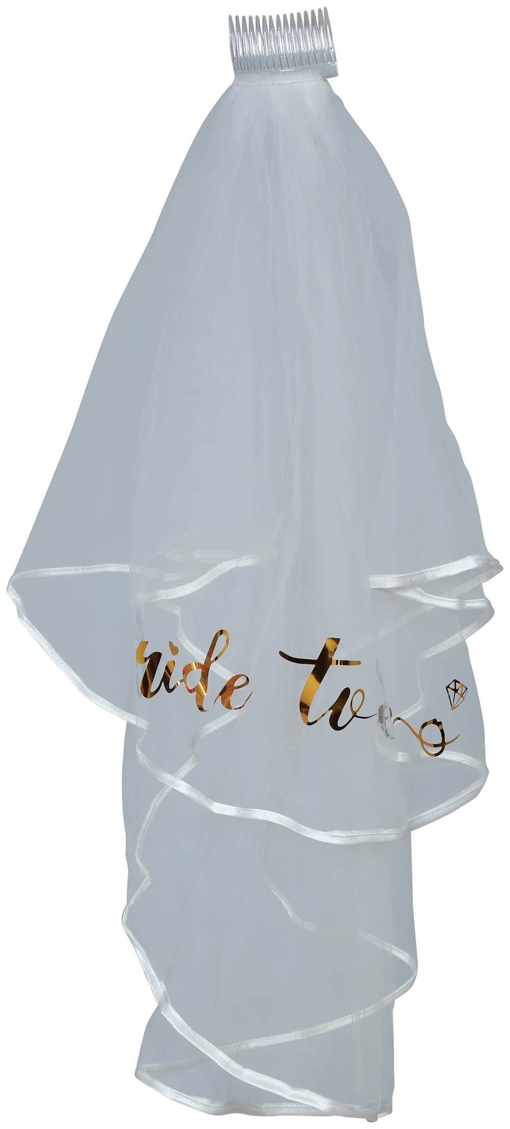 Brudeslør "Bride to Be", 70 cm, til voksne