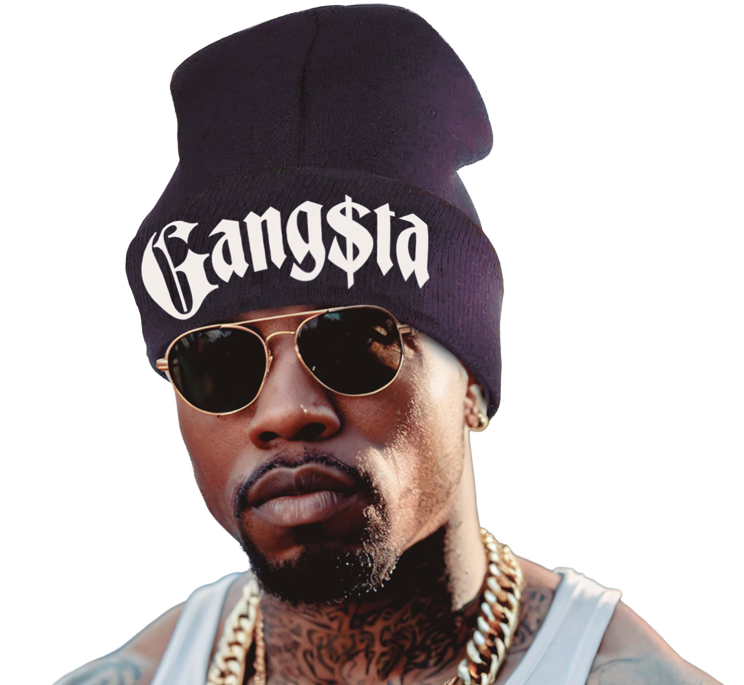 Gangsta-hat til voksne