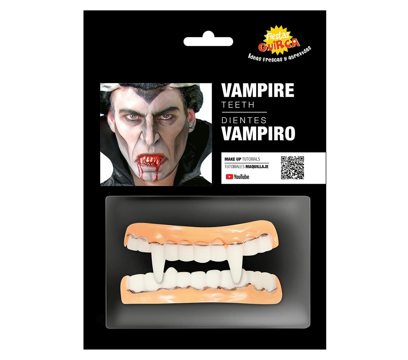 Vampyrtænder i latex