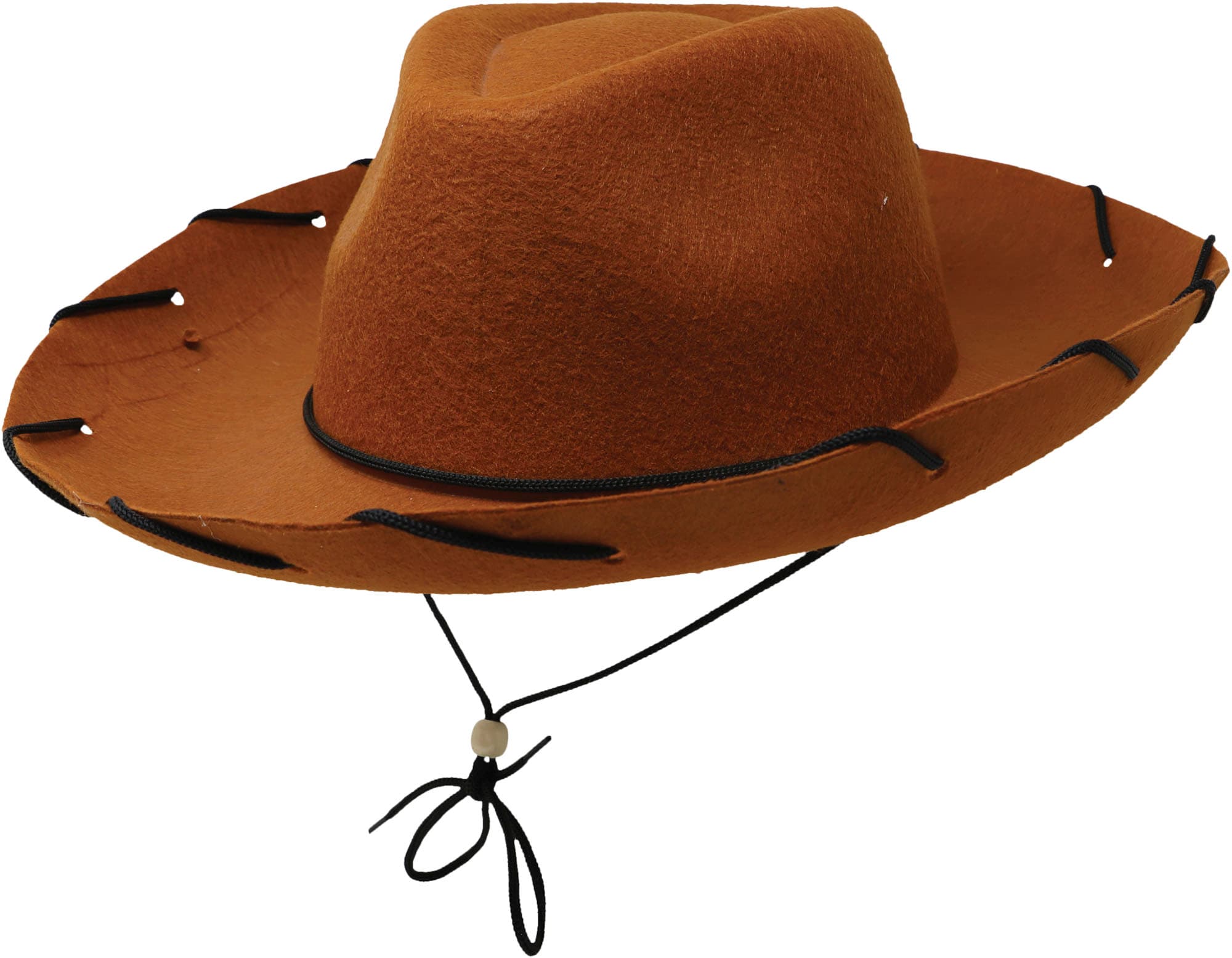 Cowboyhat i filt, brun, model 23165