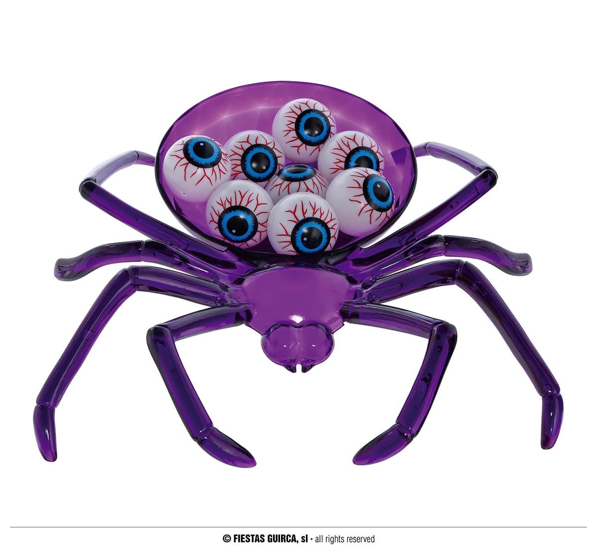 Pose med 6 øjne, PVC, 3 cm
