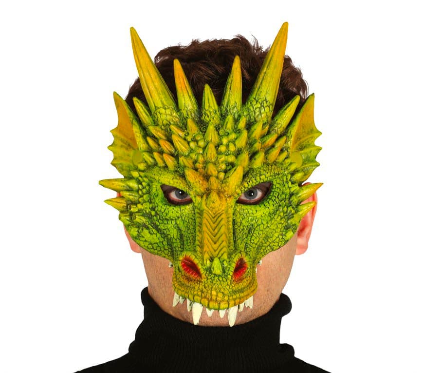 Drage-halvmaske i skum