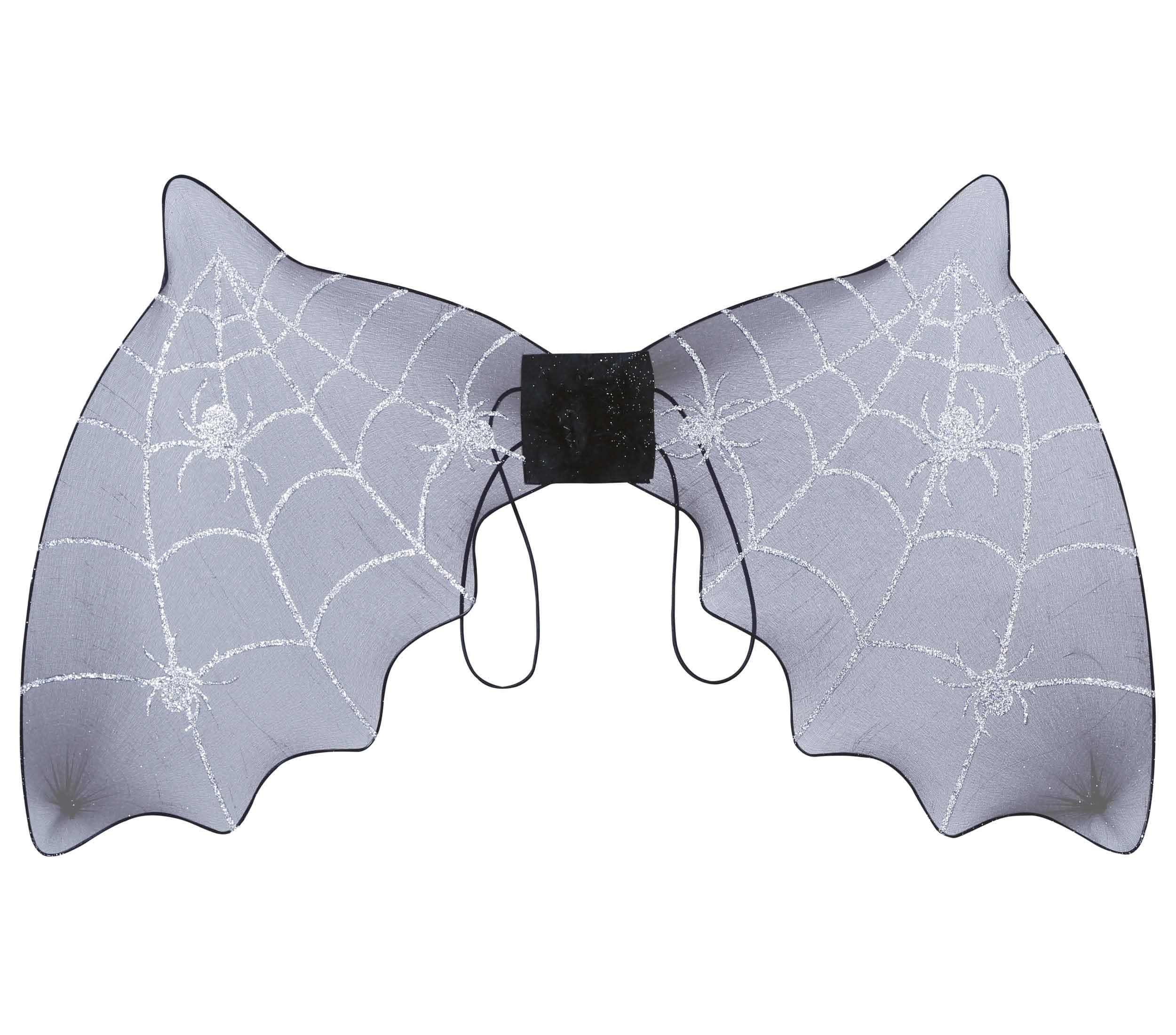 Sorte flagermusvinger, 60 × 35 cm