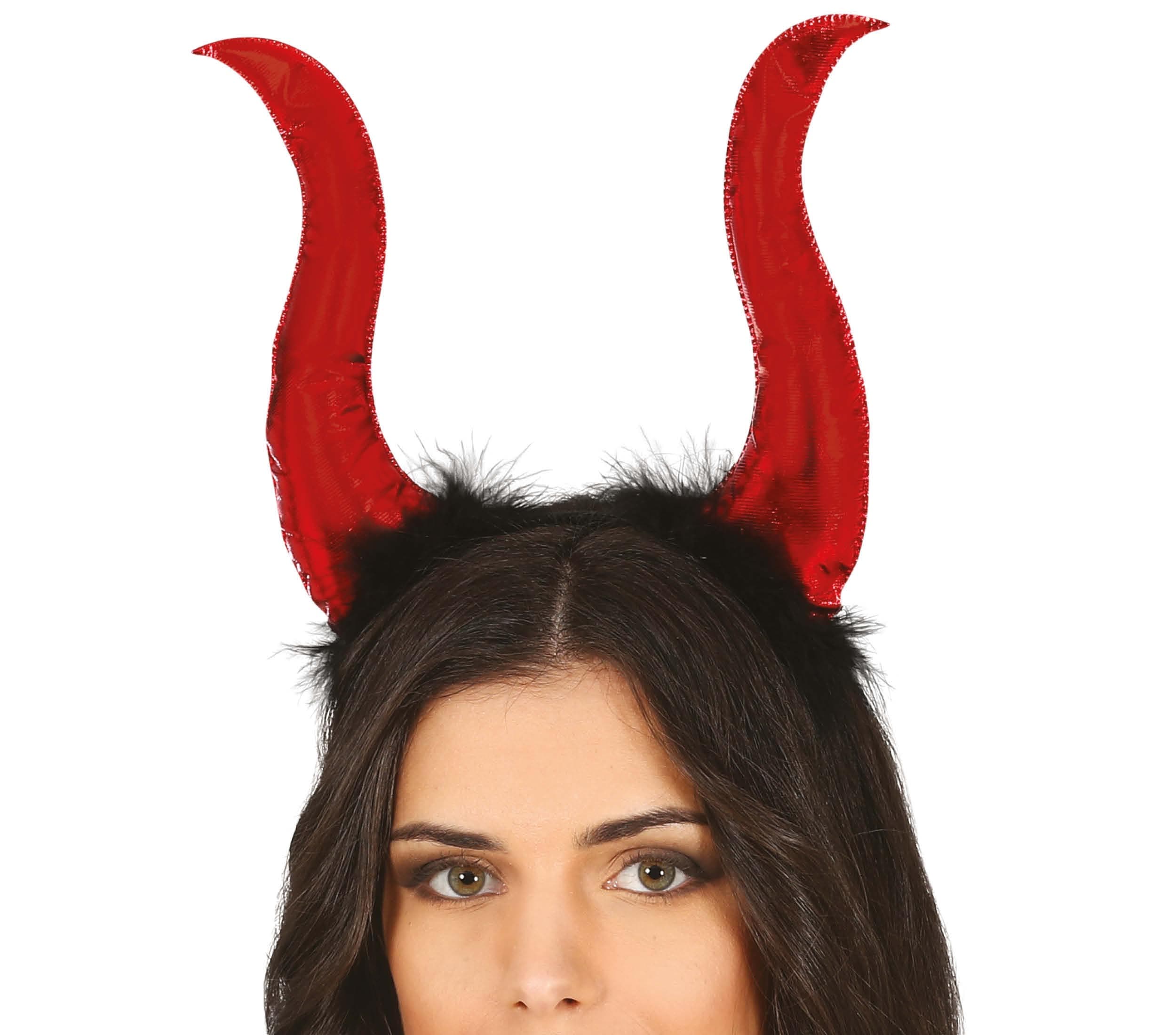 Rød dæmontiara
