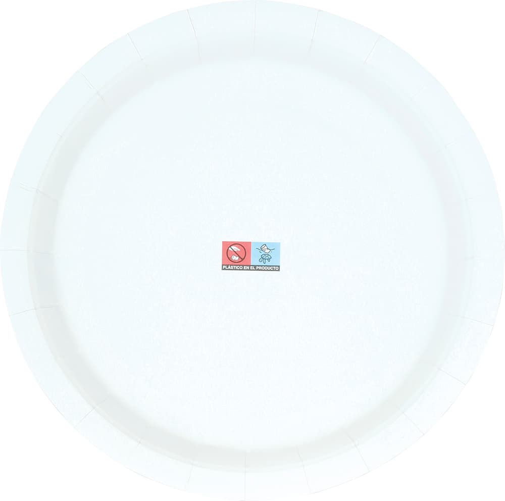 Æske med 6 klovnetallerkener, 23 cm