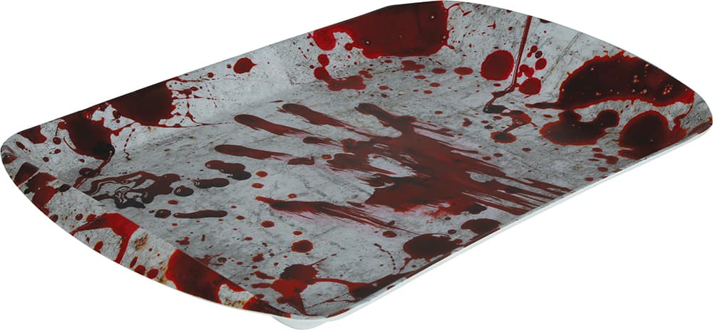Bakke med blod, 39 × 24 cm