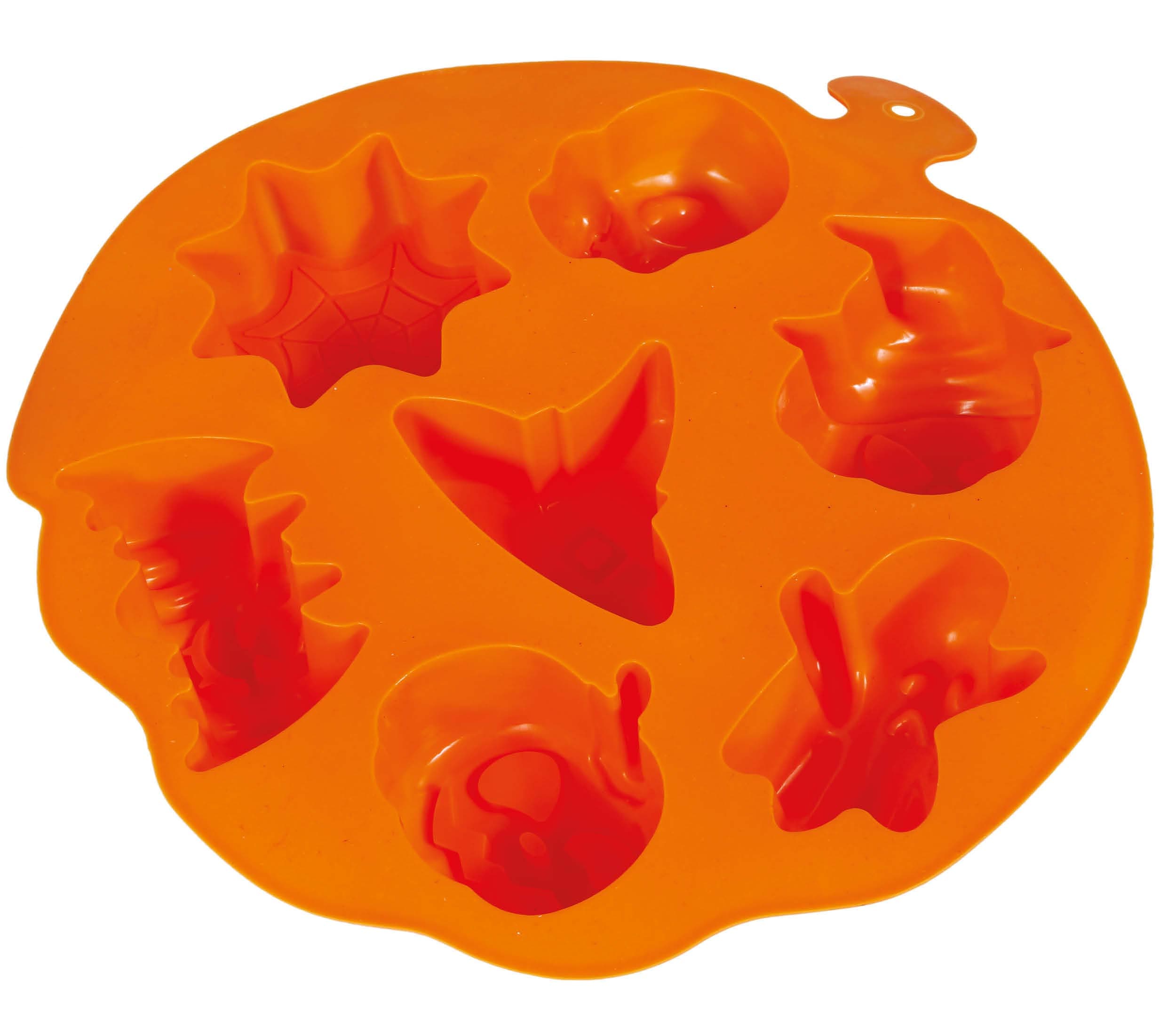 Form til 6 græskarsmåkager, 27 × 17 cm, model 24514