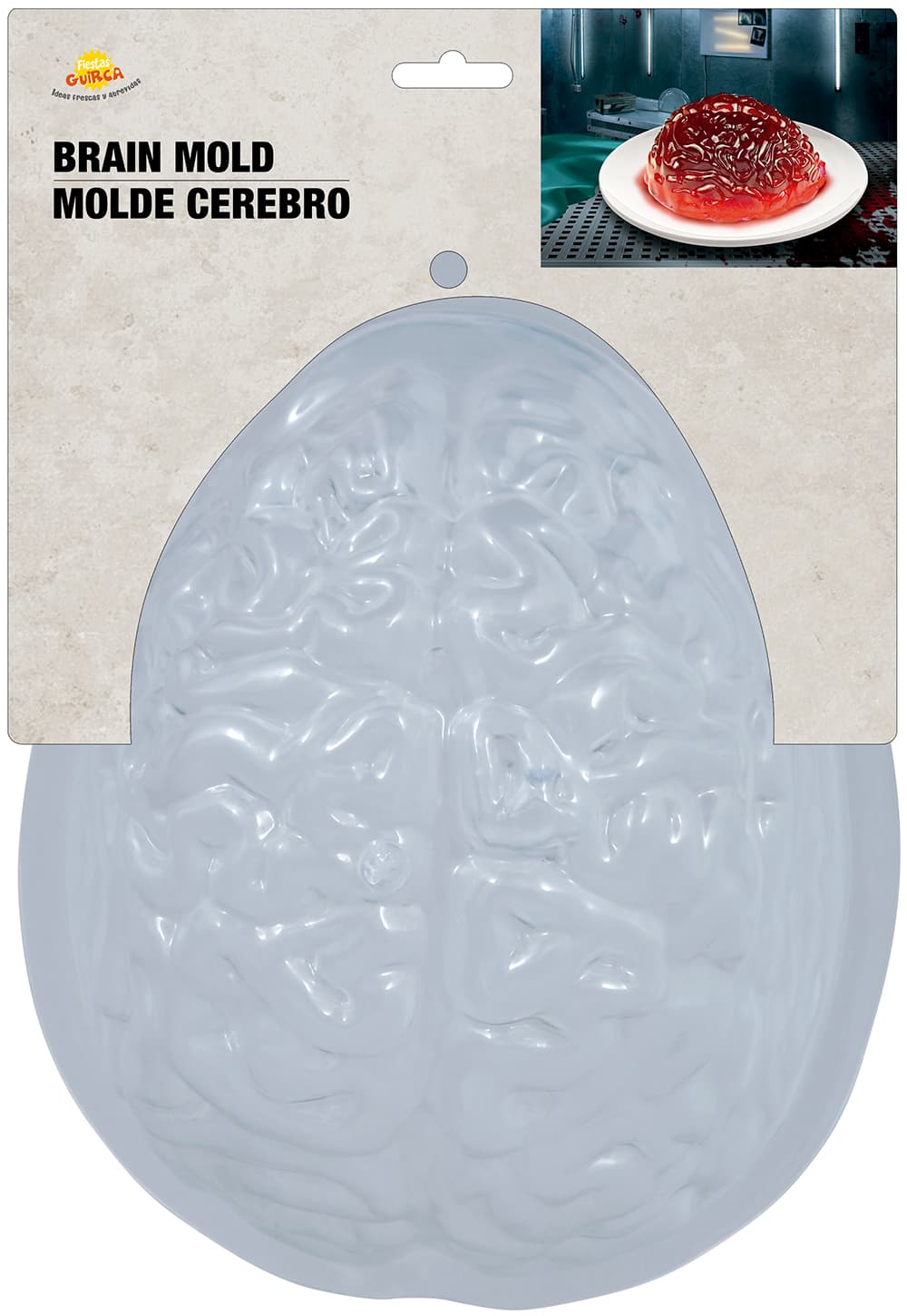 Hjerneform til gelé, 22 × 18 cm