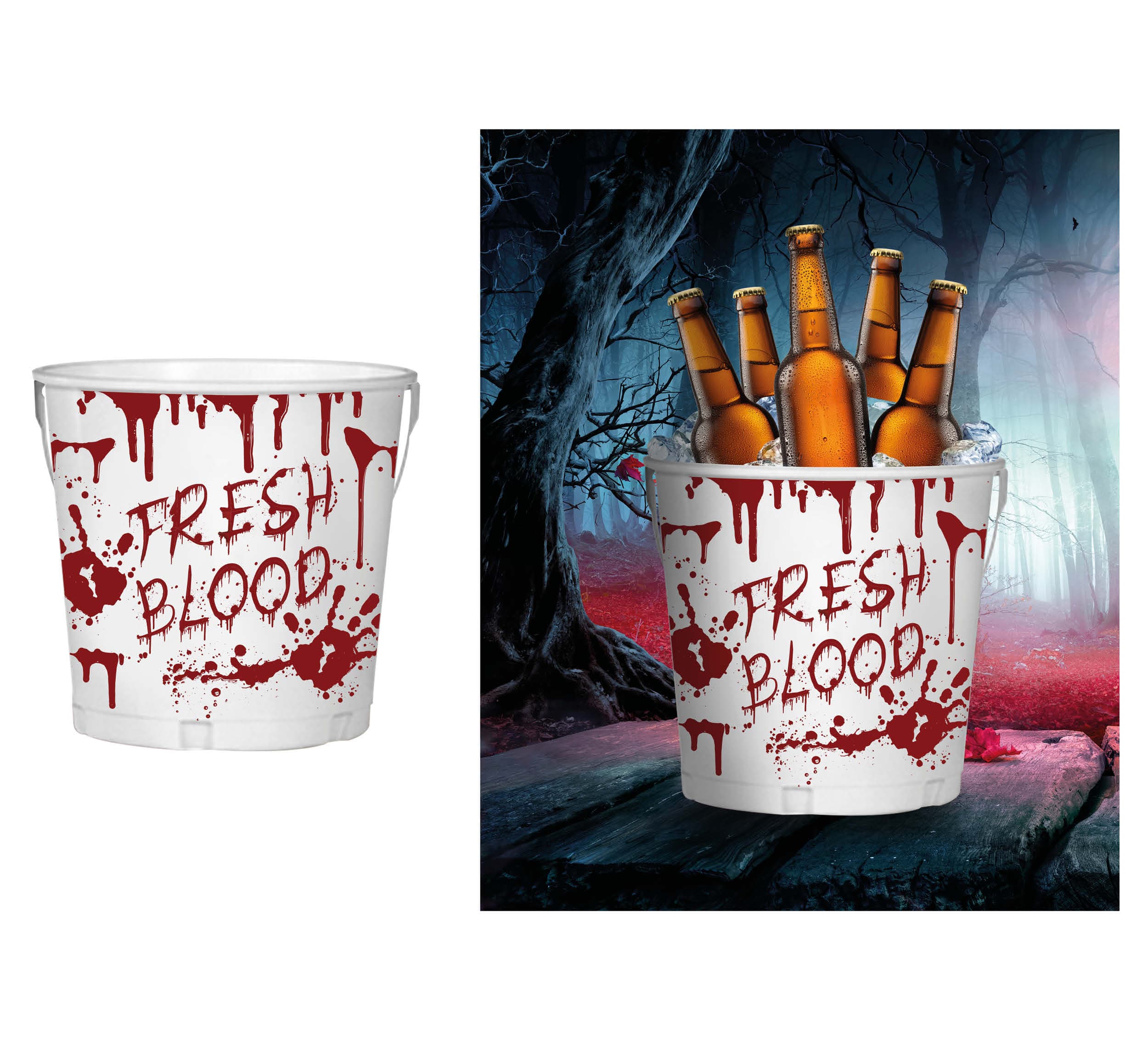 Metalspand "Fresh Blood", 19 × 23 cm
