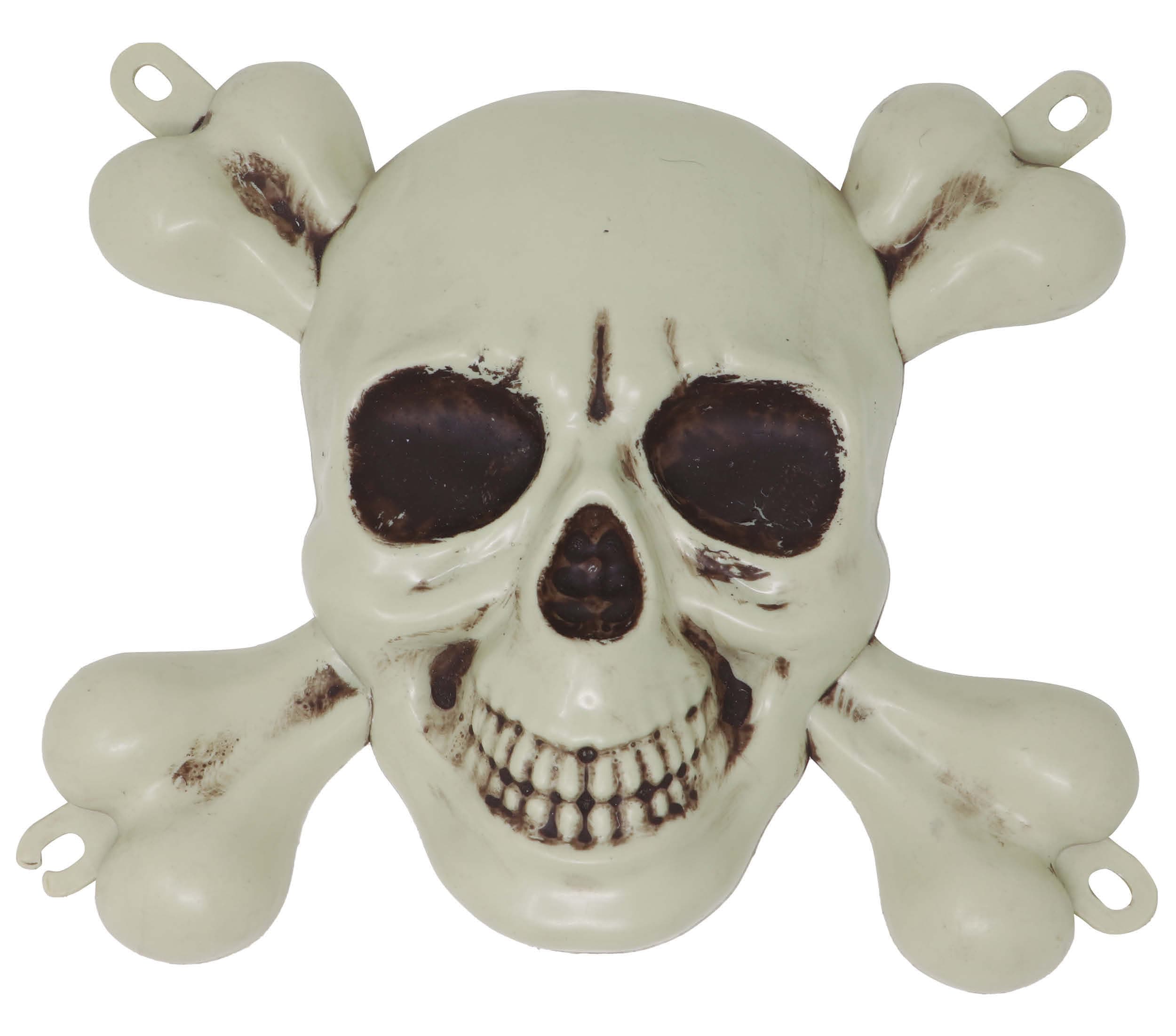 Piratkranie med knogler 25 × 30 cm