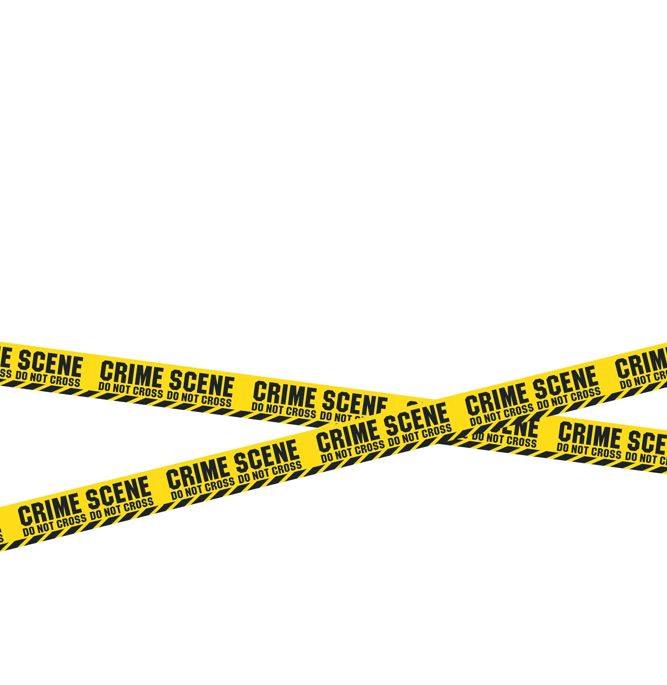 Afspærringsbånd "Crime Scene", 6 m × 7,6 cm