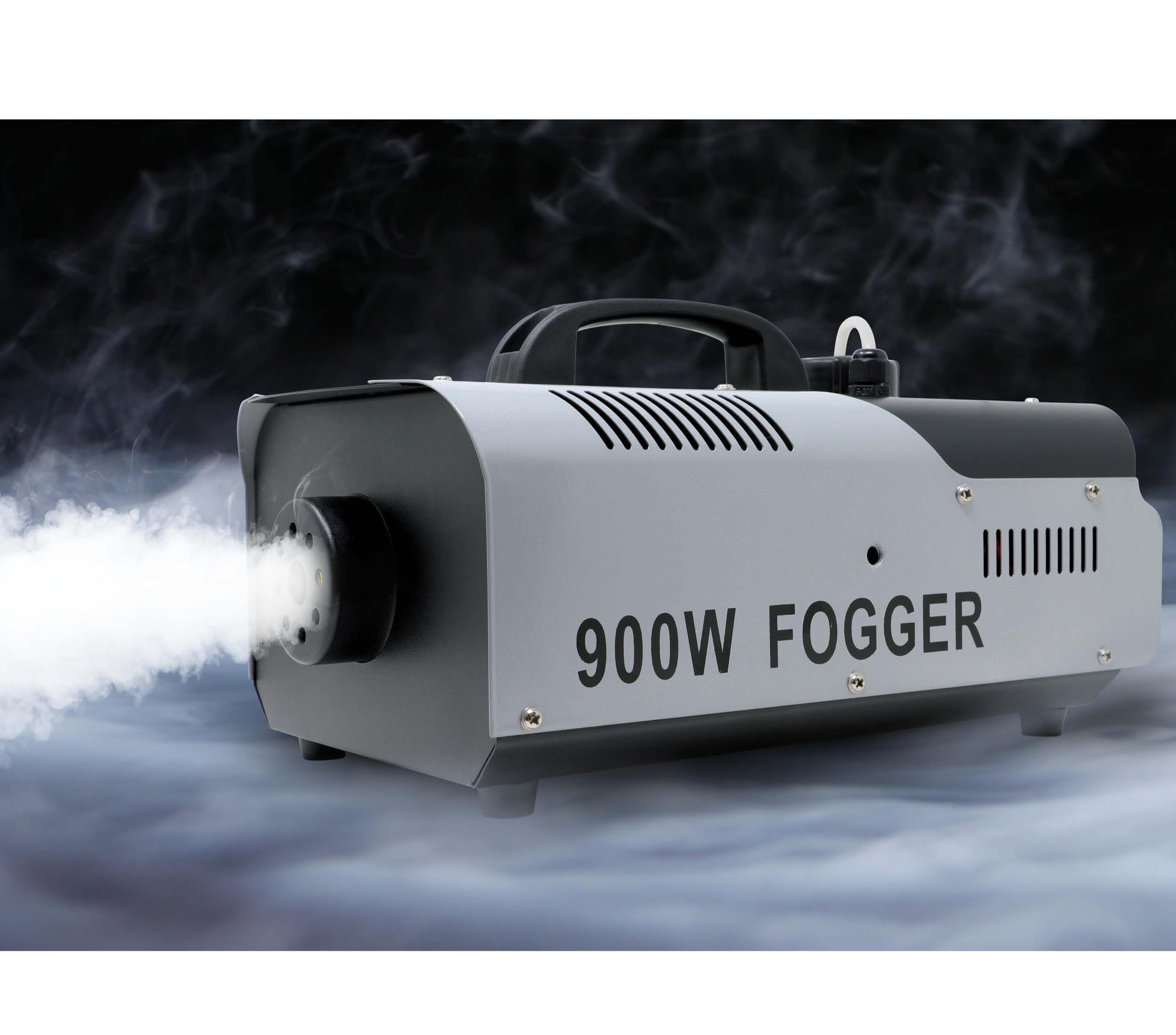 Røgmaskine med fjernbetjening, 900 W