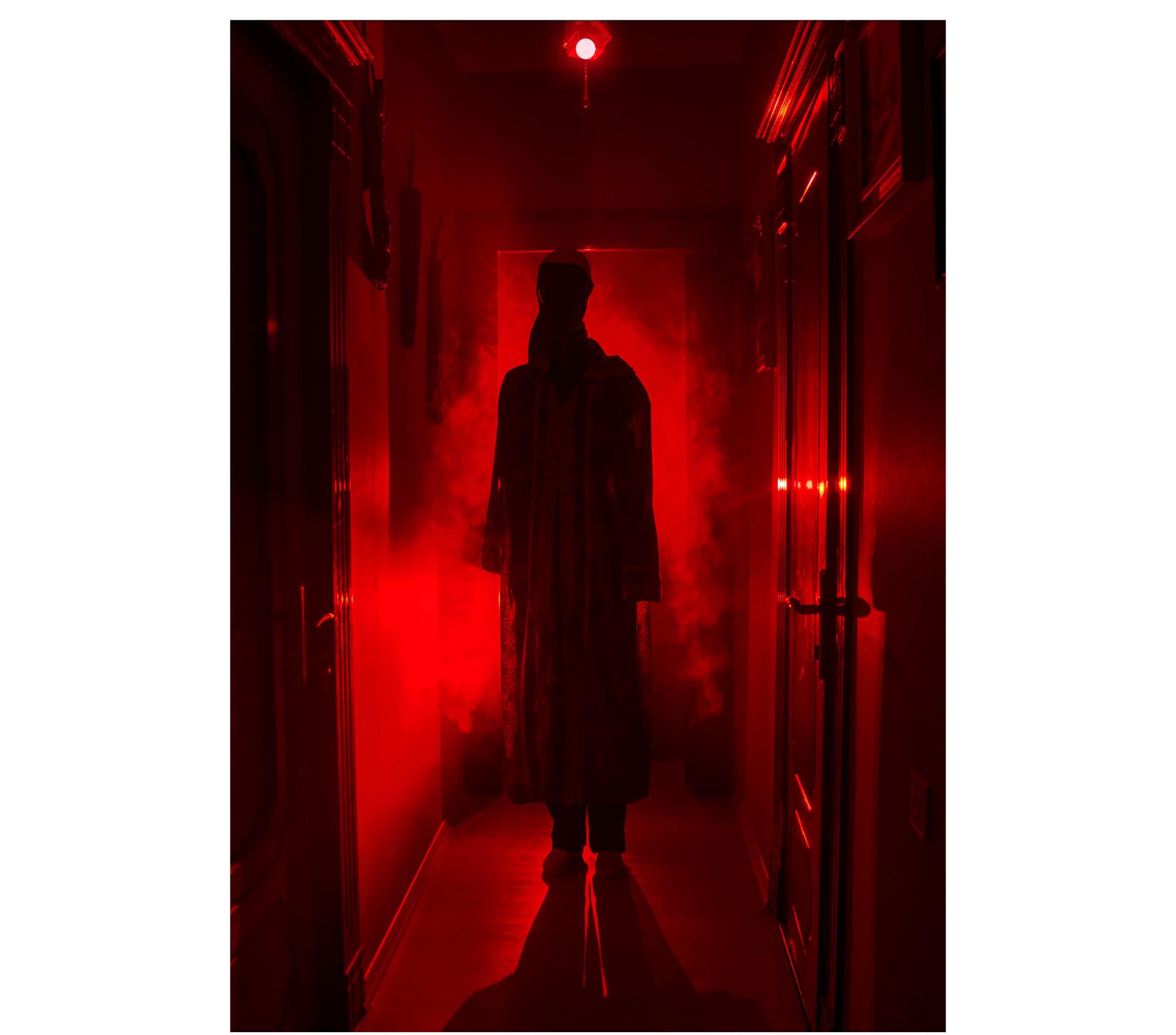 Rød LED-pære 5 W