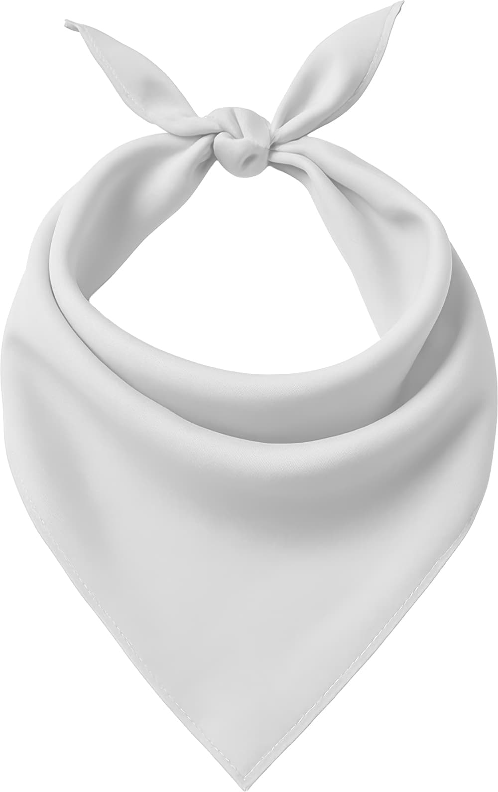 Hvid bandana til voksne
