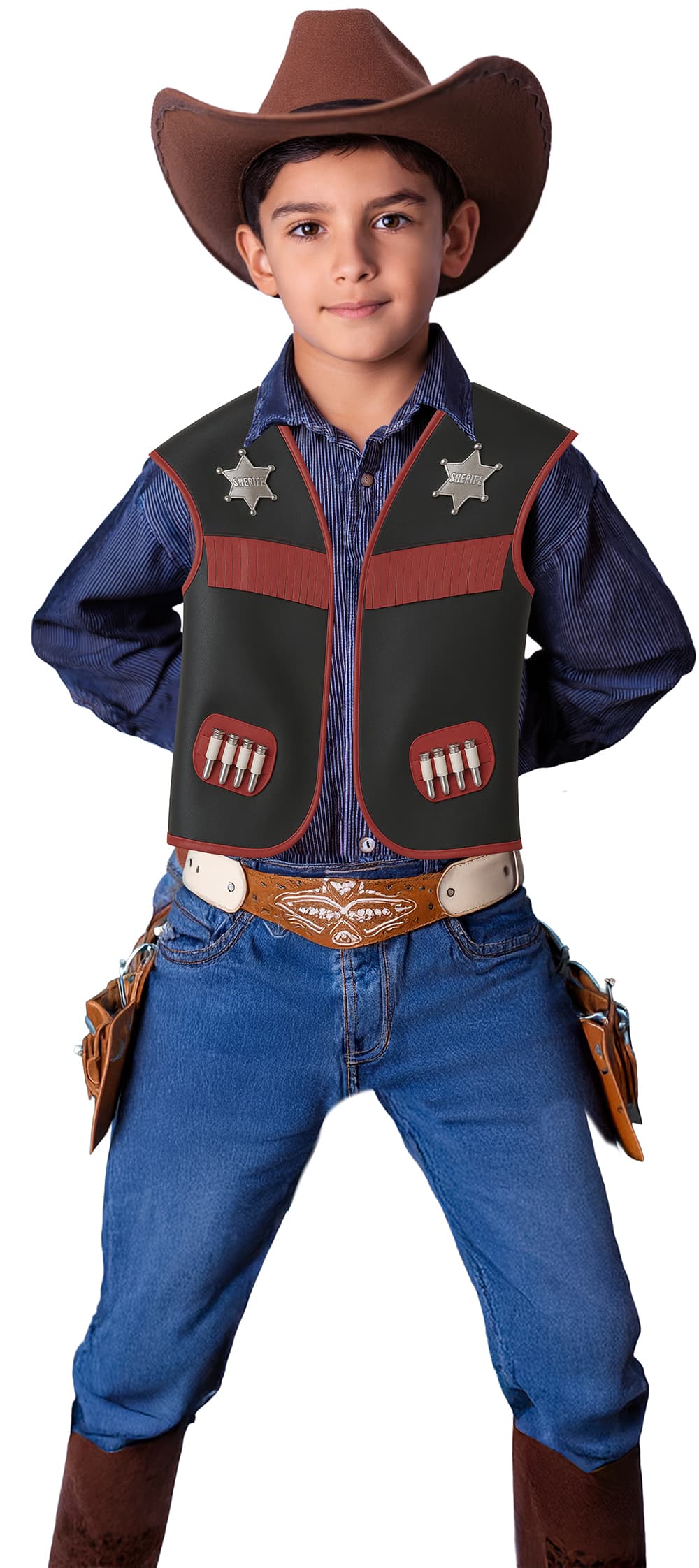Denimvest til børn