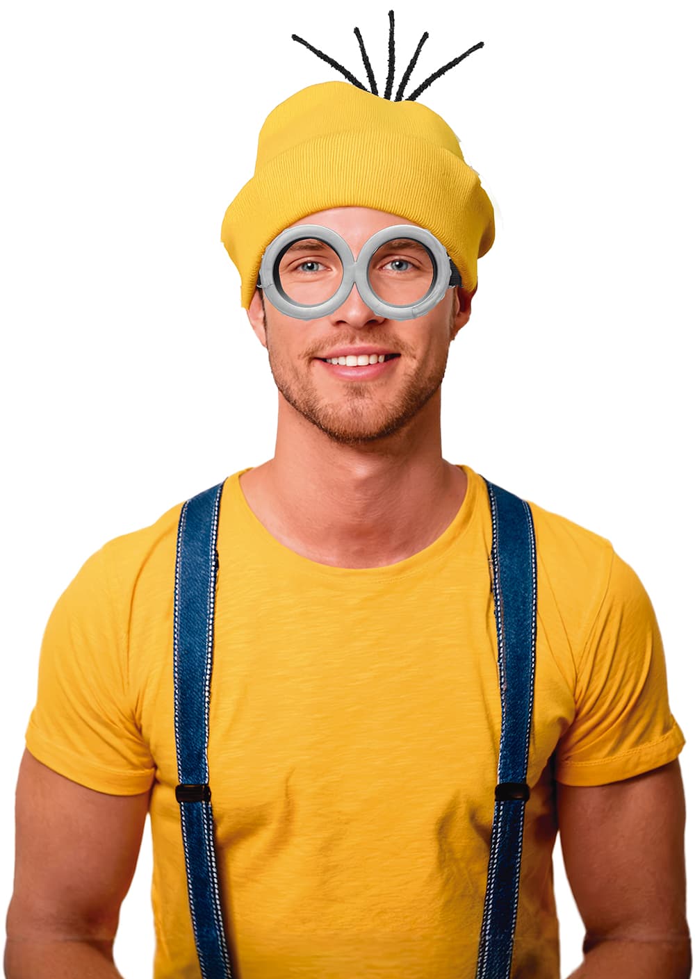 Sæt med gnomhat og briller til voksne