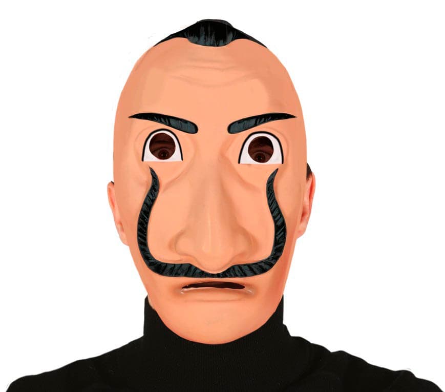 Maske af genial maler i PVC