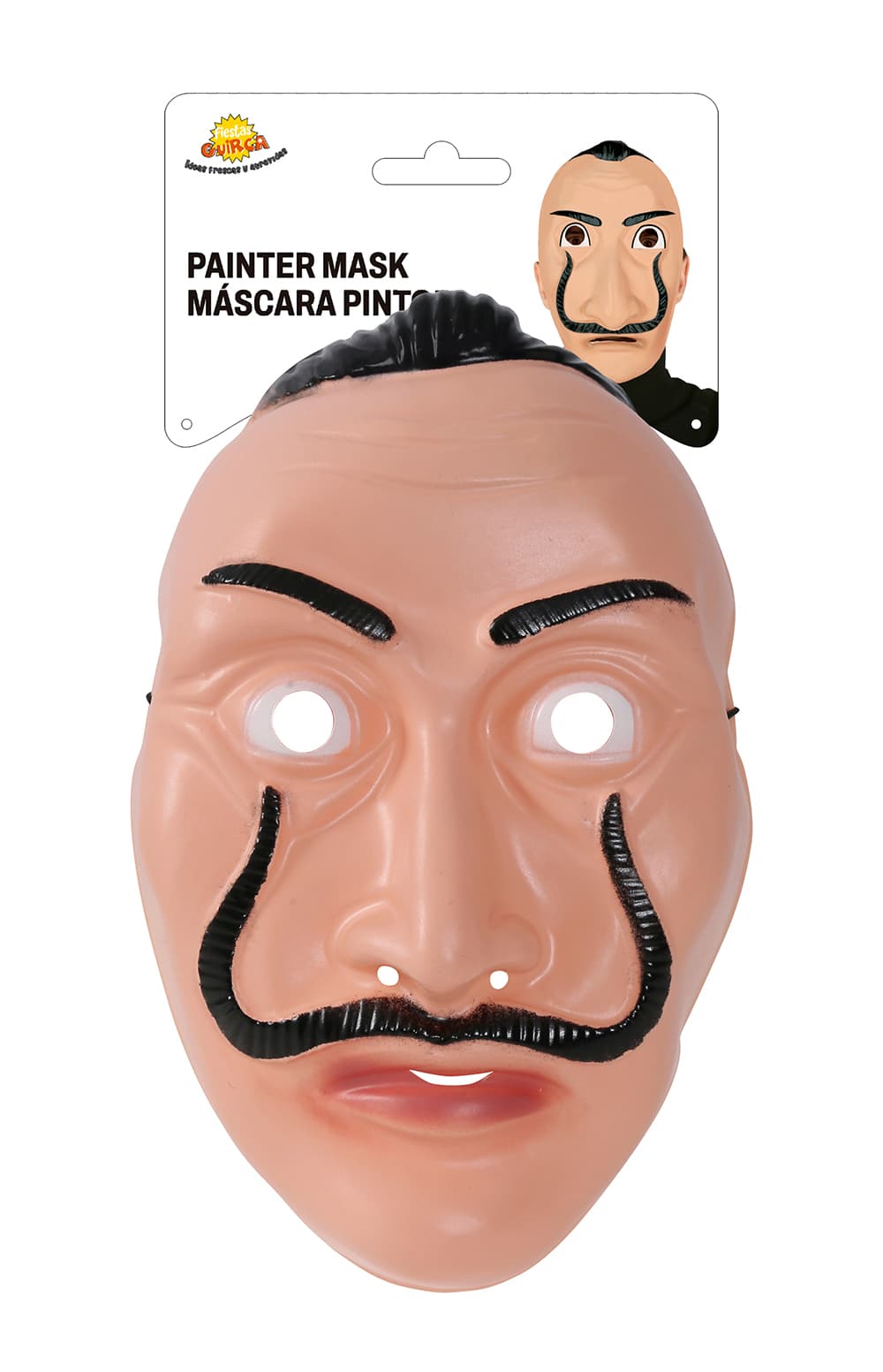 Maske af genial maler i PVC