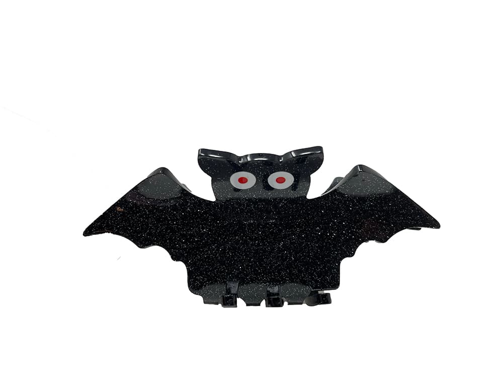 Flagermus-hårklemme, 7 cm