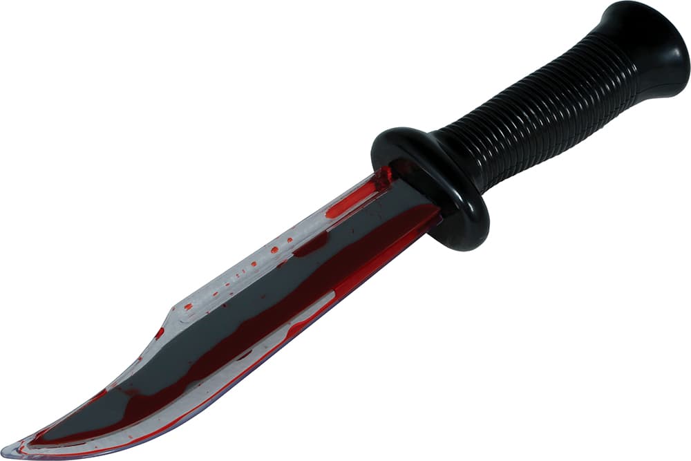 Blodig kniv, 34 cm