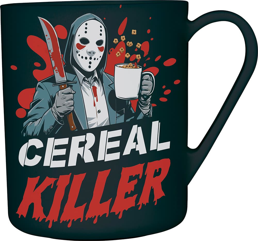 Krus "Cereal Killer", PVC, 10 cm