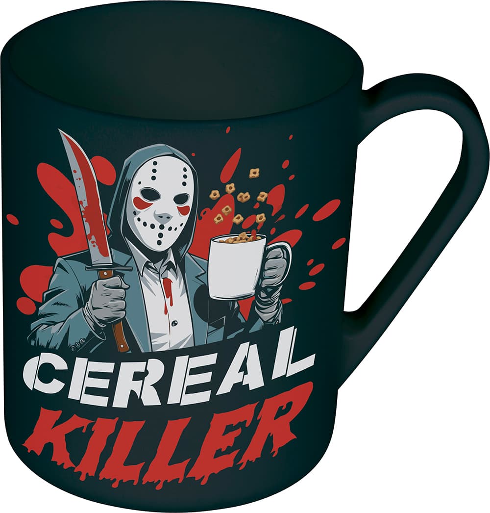 Krus "Cereal Killer", PVC, 10 cm