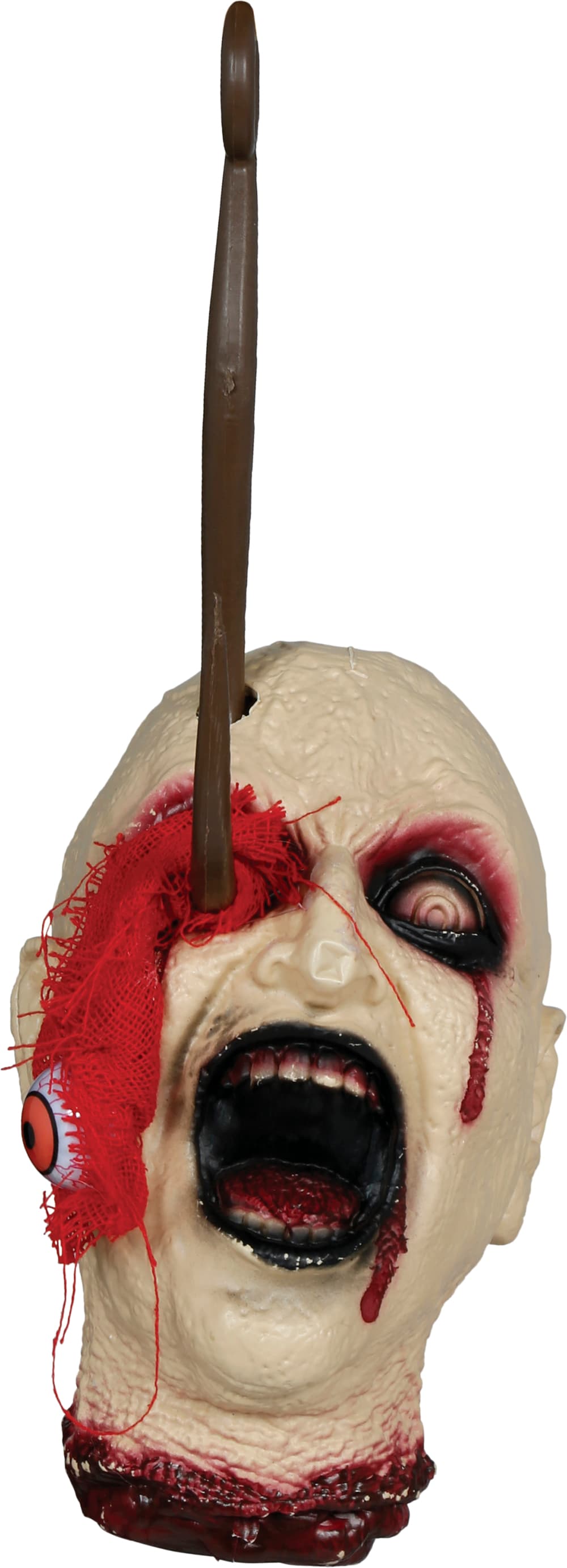Hængende hoved med krog, PVC, 38 cm