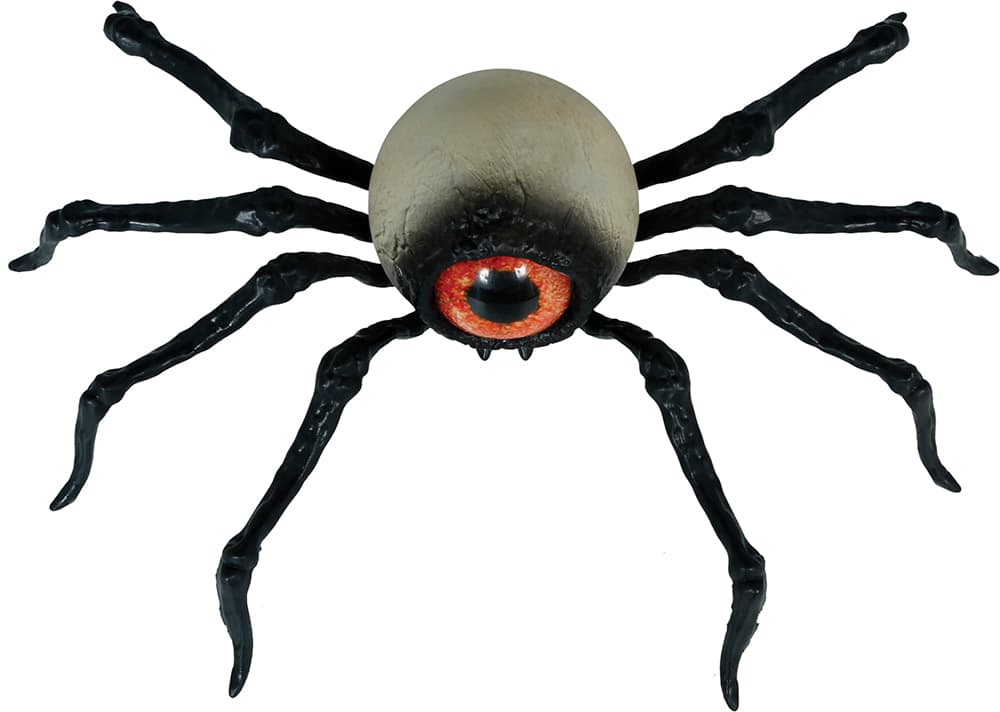 Edderkop med kæmpeøje, PVC, 16 cm