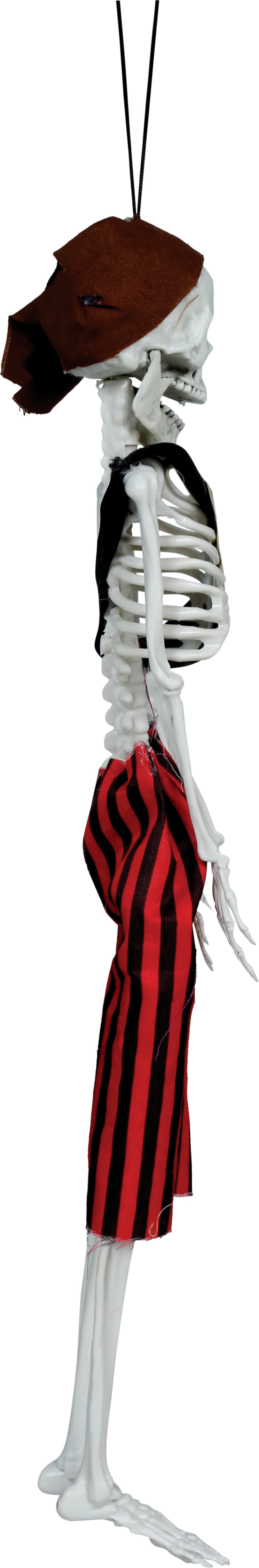 Hængende piratskelet, 40 cm