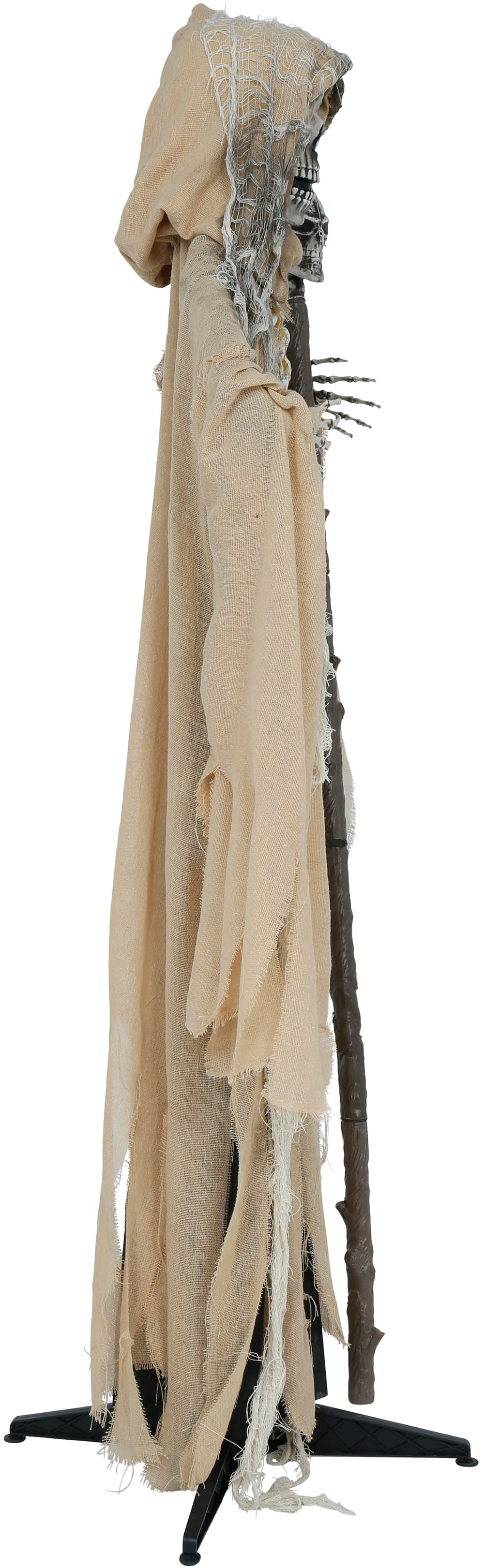 Dødt skelet med fod, lys, lyd og bevægelse, 170 cm