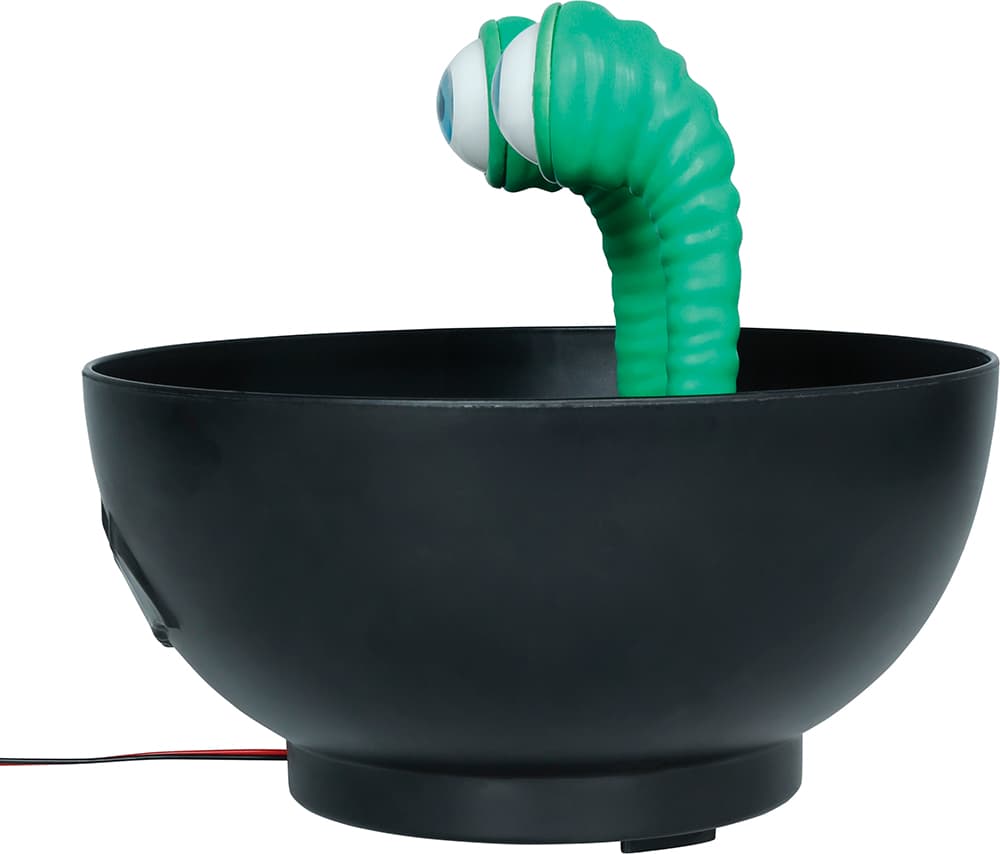 Skål med øjne, lys, lyd og bevægelse, 23 cm