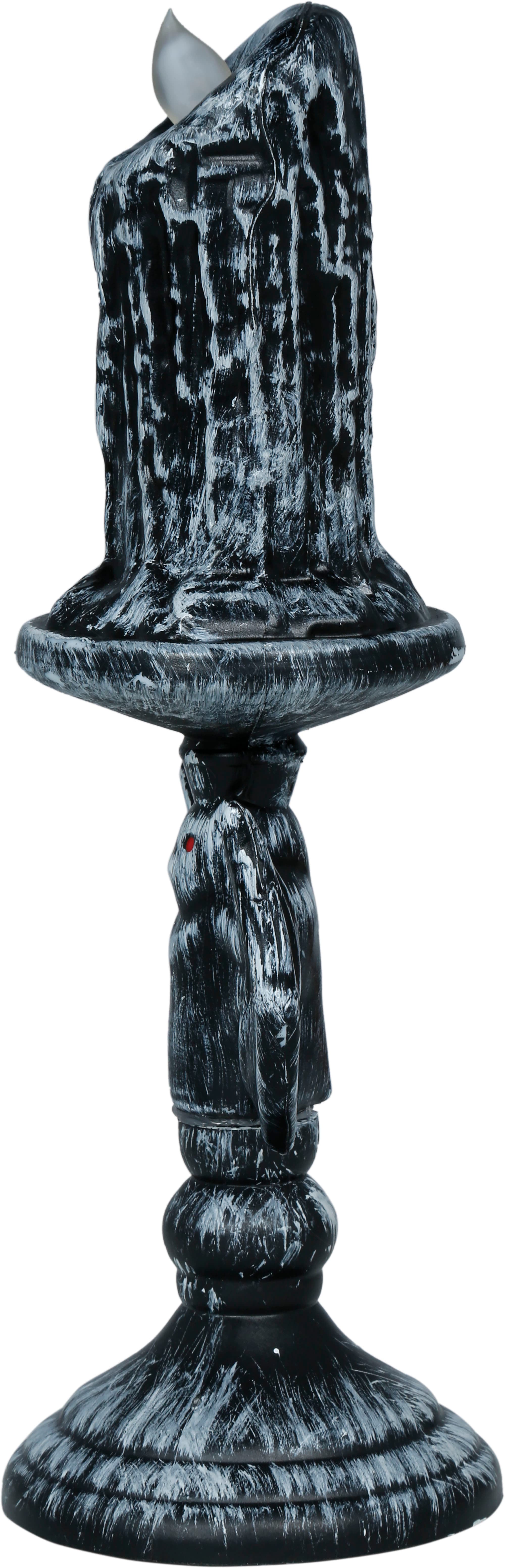 Kandelaber med flagermus og lys, PVC, 26 cm