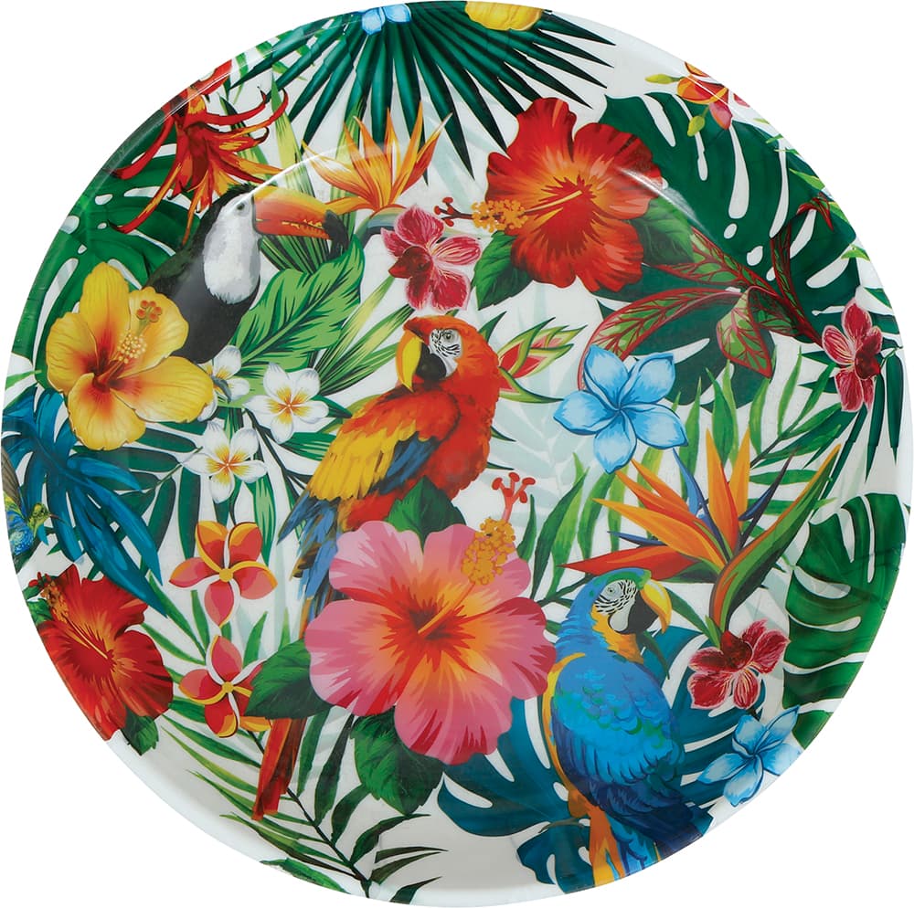 Hawaii-skål, 32 cm, plastik