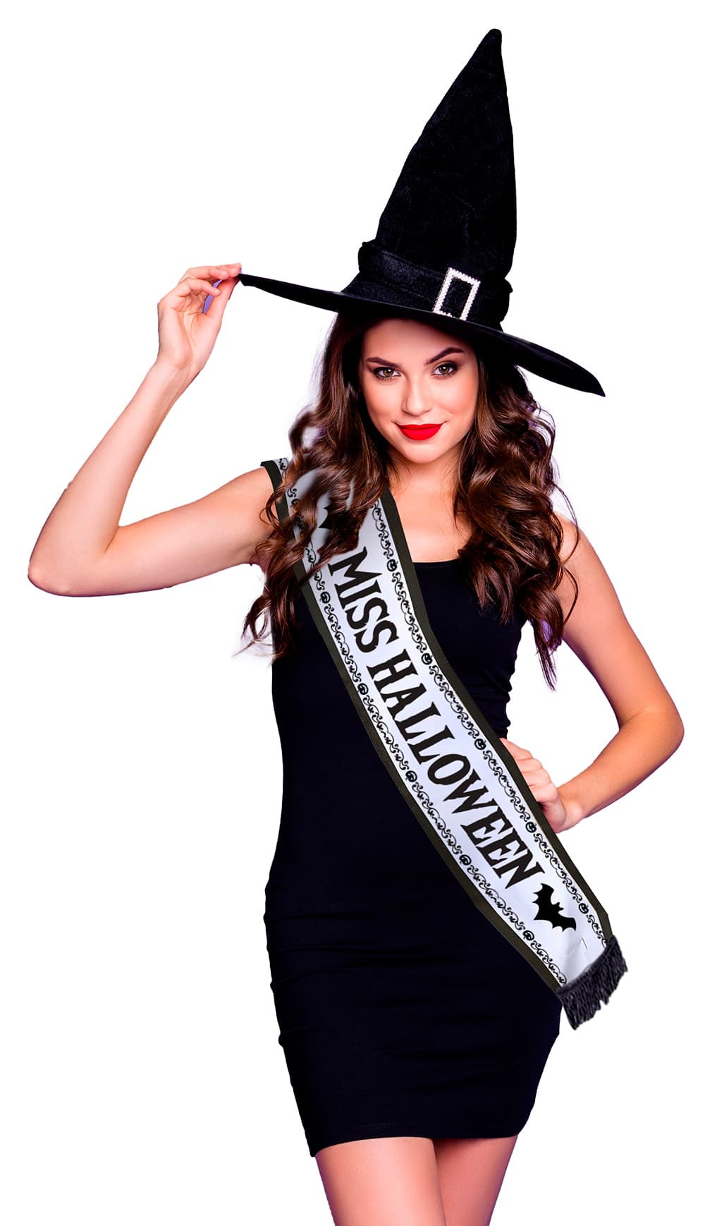 Skærf "Miss Halloween"