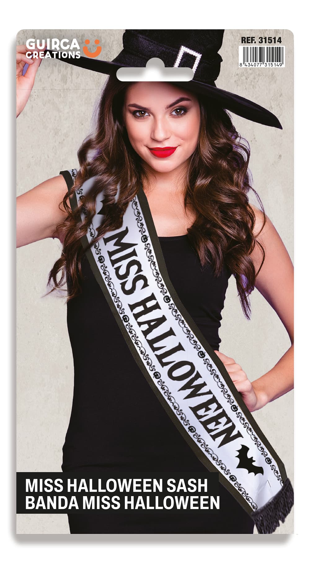 Skærf "Miss Halloween"