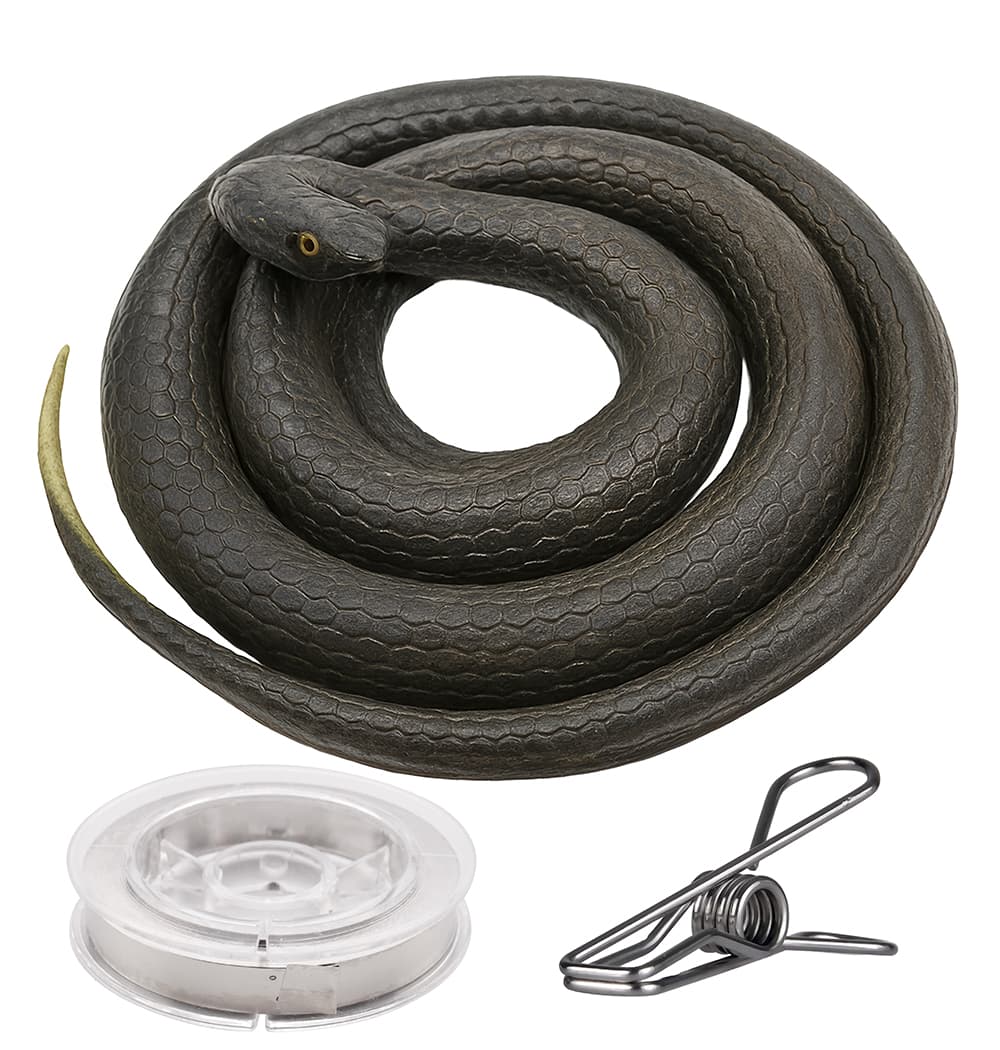 Slange med nylonsnor og klemme til voksne, 80 cm