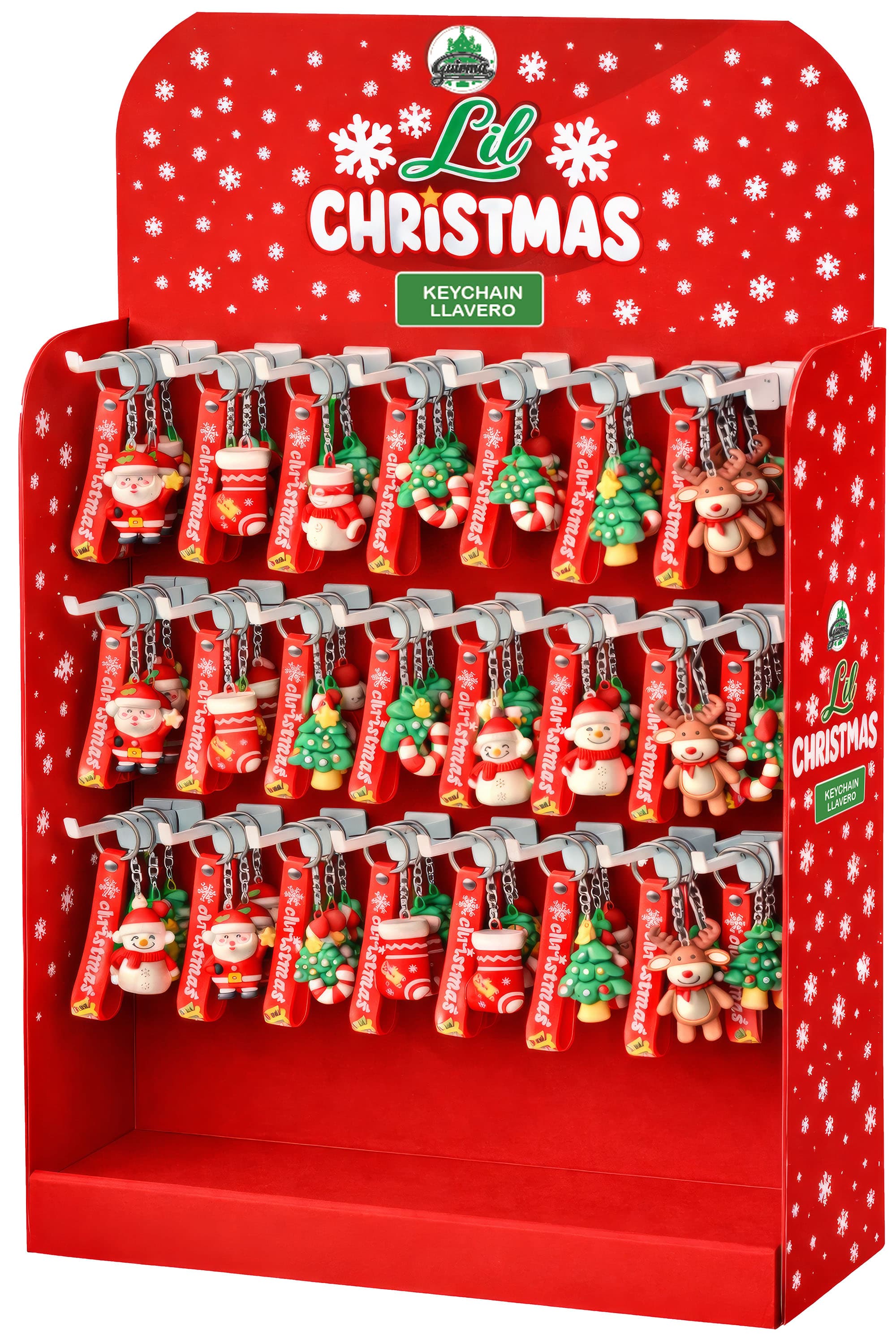 Assorteret julenøglering