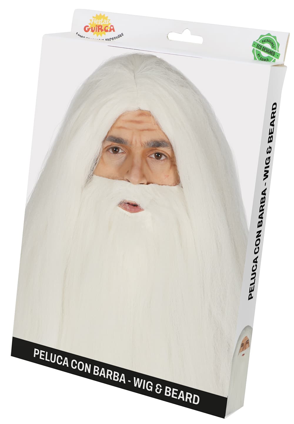 Paryk og skæg (i æske)