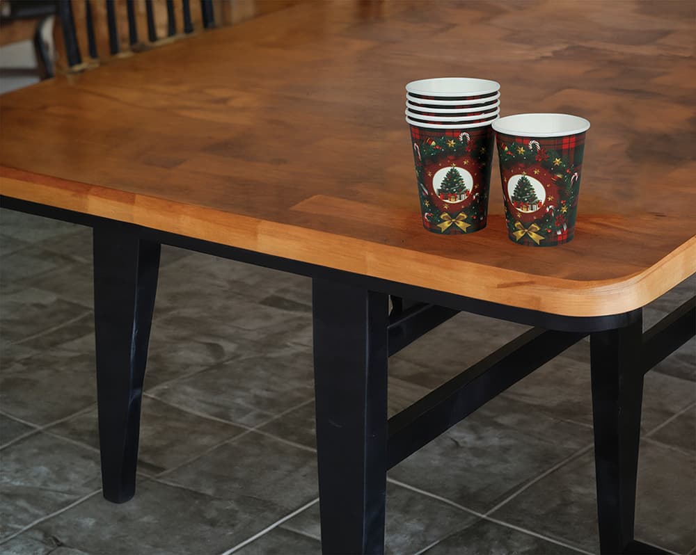 6 bægre med juletræ, 240 ml, 9 cm