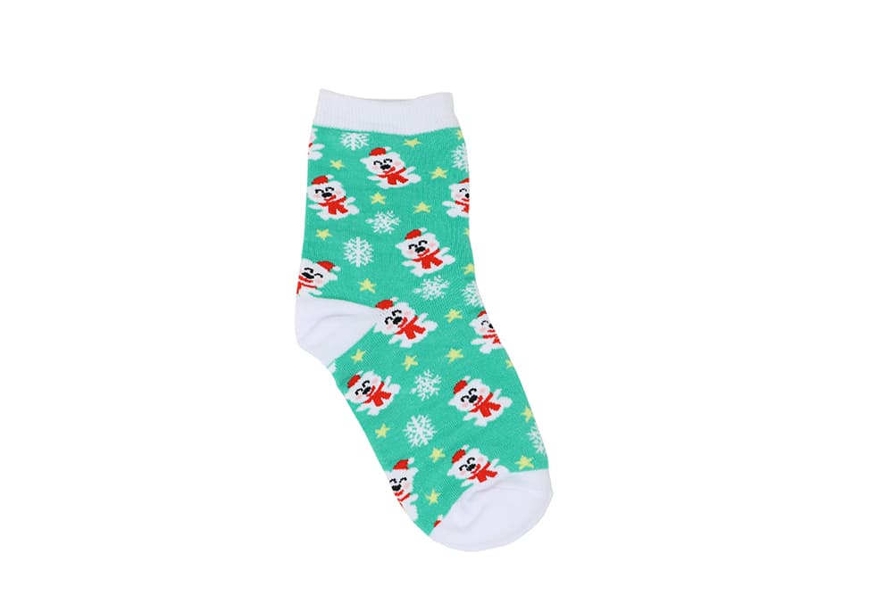 Julesokker med bjørne til børn